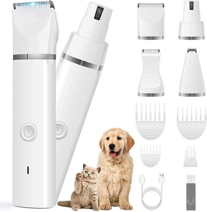 4 in 1 Dog Clippers Grooming Kit
