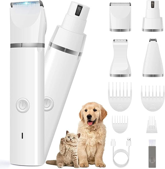 4 in 1 Dog Clippers Grooming Kit